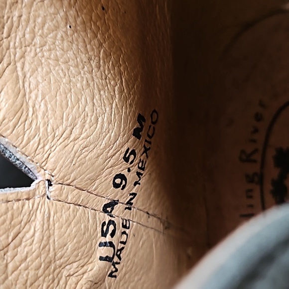 NEW! Sterling River Leather Ankle Zip-Up Boots! Made in Mexico!! 🇲🇽 - Picture 12 of 14